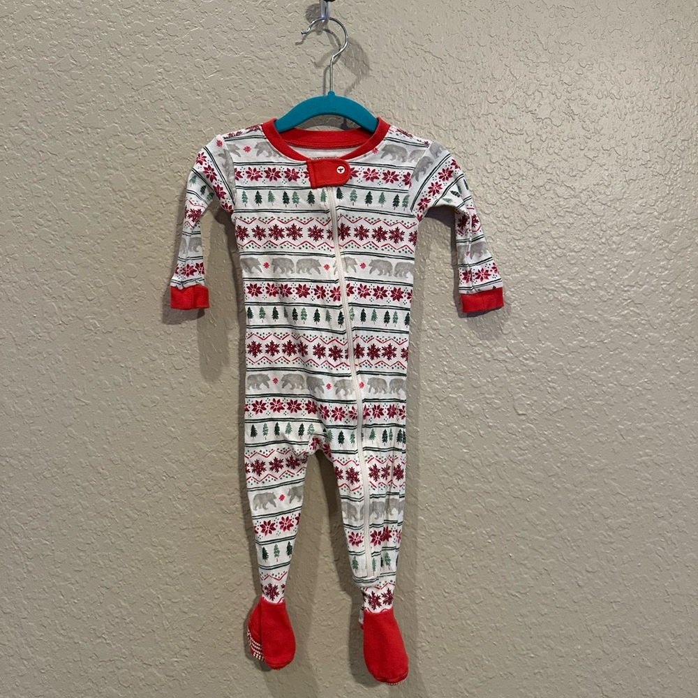 💙$5 FLASH SALE💙 Burt’s bees Organic Cotton Holiday Coverall 3-6M